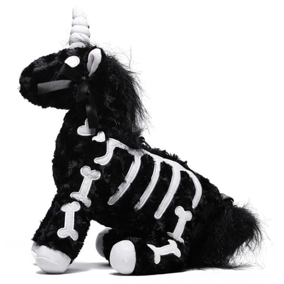 UNISKELTON Plush Purse (Black & White) one of a kind! - Picture 13 of 16